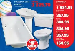 Cashbuild 6 piece bath suite offer