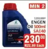 KitKat Cash and Carry Engen Oil SAE40 offer