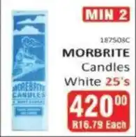 KitKat Cash and Carry Morbrite Candles White offer