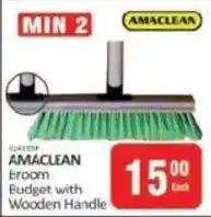 KitKat Cash and Carry Amaclean Broom Budget with Wooden Handle offer