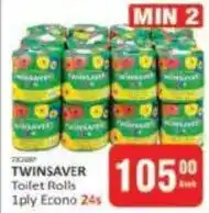 KitKat Cash and Carry Twinsaver Toilet Rolls 1ply Econo offer