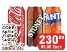 KitKat Cash and Carry Coke/ Sprite/ Fanta/ Stoney Cans offer