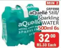 KitKat Cash and Carry aQuellé Still/ Sparkling Water offer