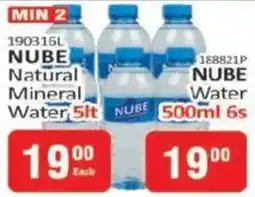 KitKat Cash and Carry Nube Natural Mineral Water offer