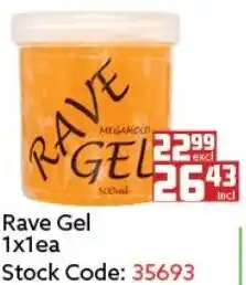 Africa Cash and Carry Rave Gel offer