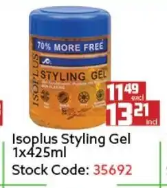 Africa Cash and Carry Isoplus Styling Gel 425ml offer