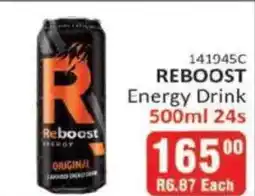 KitKat Cash and Carry Reboost Energy Drink offer