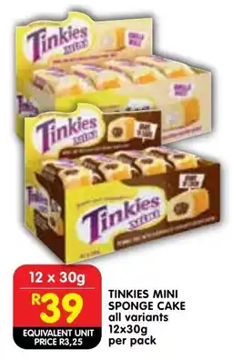 Shoprite Tinkies mini sponge cake offer