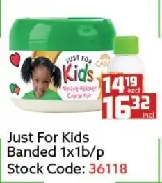 Africa Cash and Carry Just For Kids Banded offer