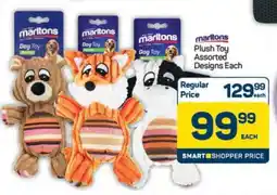 Pick n Pay Marltons Plush Toy Assorted Designs Each offer