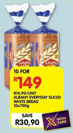 Shoprite Albany everyday sliced white bread offer