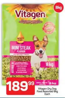 Pick n Pay Vitagen Dry Dog Food Assorted 8kg Each offer