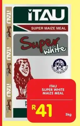 Shoprite Itau super white maize meal offer