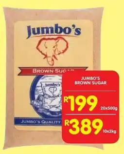 Shoprite Jumbo's brown sugar offer