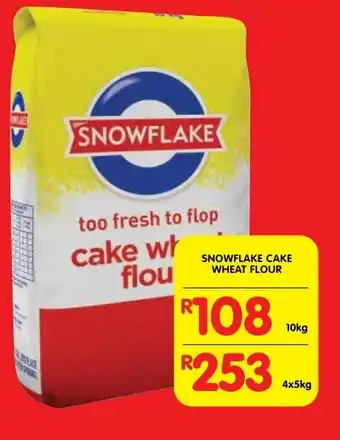 Shoprite Snowflake cake wheat flour offer