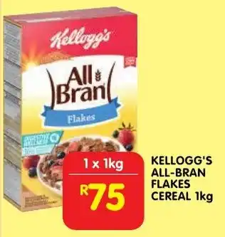 Shoprite Kellogg's all-bran flakes cereal offer