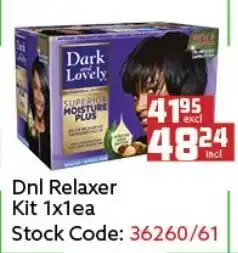 Africa Cash and Carry Dnl Relaxer Kit offer