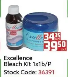 Africa Cash and Carry Excellence Bleach Kit offer