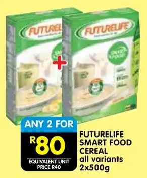 Shoprite Futurelife smart food cereal offer