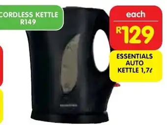 Shoprite Essentials auto kettle offer