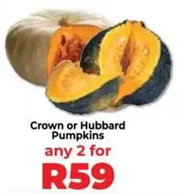 Food Lover's Market Crown or Hubbard Pumpkins offer