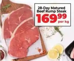 Food Lover's Market 28-Day Matured Beef Rump Steak offer