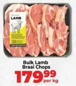 Food Lover's Market Bulk Lamb Braai Chops offer