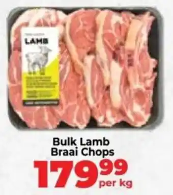Food Lover's Market Bulk Lamb Braai Chops offer
