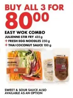 Woolworths Easy wok combo offer