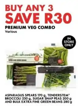 Woolworths Premium veg combo offer