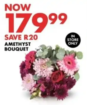 Woolworths Amethyst Bouquet offer