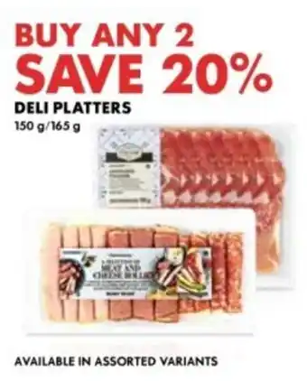 Woolworths Deli Platters offer