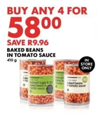 Woolworths Baked beans in tomato sauce offer