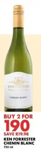 Woolworths Ken forrester chenin blanc offer
