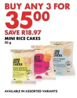 Woolworths Mini rice cakes offer