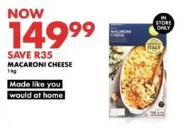 Woolworths Macaroni Cheese offer