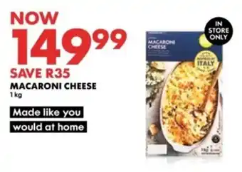 Woolworths Macaroni Cheese offer