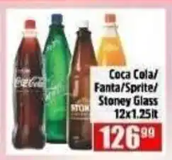Devland Cash And Carry Coca Cola/ Fanta/ Sprite/ Stoney Glass offer