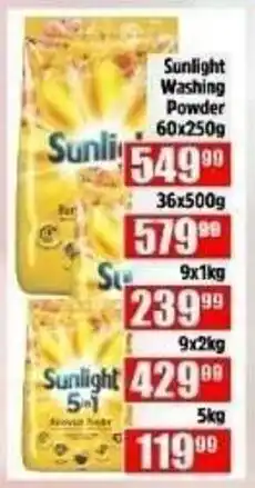 Devland Cash And Carry Sunlight Washing Powder offer