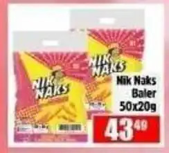 Devland Cash And Carry Nik Naks Baler offer