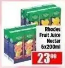 Devland Cash And Carry Rhodes Fruit Juice Nectar offer