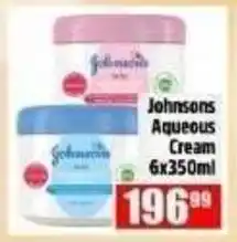 Devland Cash And Carry Johnsons Aqueous Cream offer