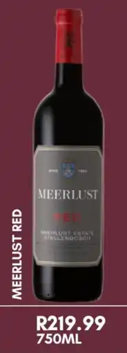 Prestons Meerlust red offer