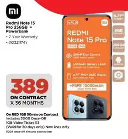 HiFi Corp Xiaomi Redmi Note 15 Pro 256GB + Powerbank offer