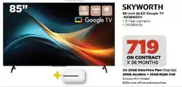 HiFi Corp Skyworth 85-inch QLED Google TV offer
