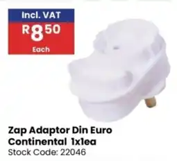Africa Cash and Carry Zap Adaptor Din Euro Continental offer