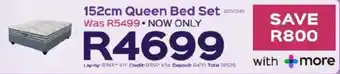 Sleepmasters Sleepmasters 152cm Queen Bed Set offer