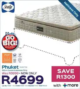 Sleepmasters Sealy Phuket 152cm Queen Mattress offer