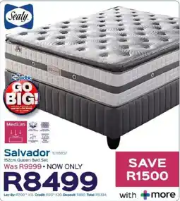 Sleepmasters Sealy Salvador 152cm Queen Bed Set offer