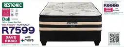 Sleepmasters Restonic Bali 152cm Queen Bed Set offer